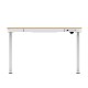 Tuckano Electric height adjustable desk ET119W-C white/oak