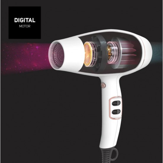 Taurus Digital Shining 2200 Ionic hair dryer 2200 W White