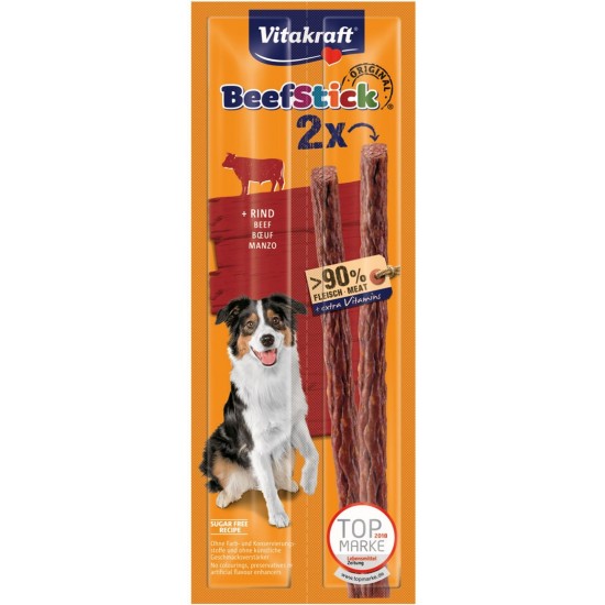 VITAKRAFT Beef Stick Beef - dog treat - 2 x 12g