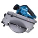 Makita HS004GZ01 portable circular saw Black, Blue, Metallic 6000 RPM