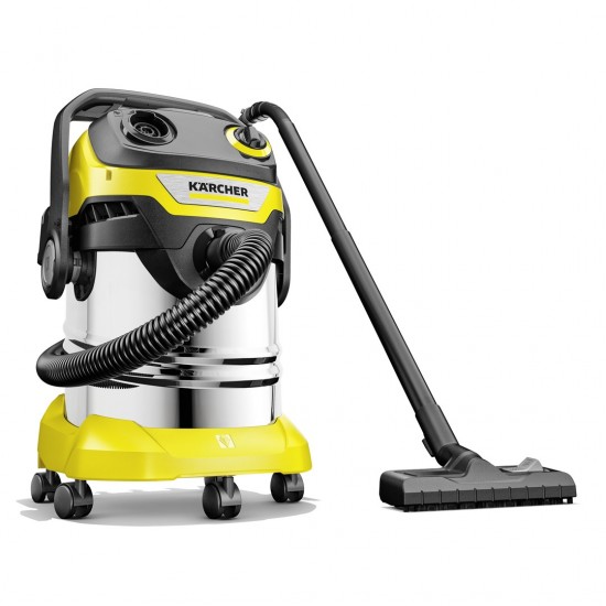 Kärcher WD 5 S V-25/5/22 Stainless steel, Black, Yellow 25 L 1100 W