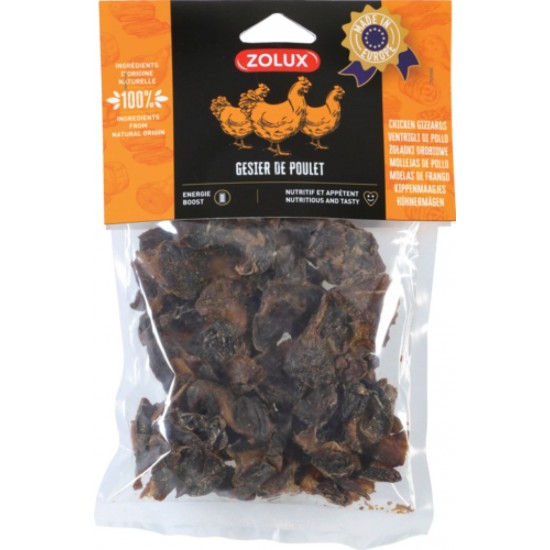 ZOLUX Chicken Gizzards - Dog treat - 150g