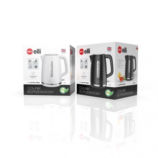 ELDOM C280B ELLI electric kettle 1.7 L 2200 W White