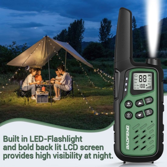 Walkie-Talkie Baofeng BF-T25E Green