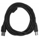 Gembird 3m USB 2.0 A/B M USB cable USB A USB B Black