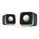 Esperanza EGS108 Speakers 2.0 LED Black 6W