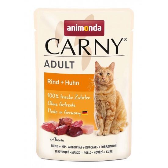 ANIMONDA Carny Adult Beef and chicken - wet cat food - 85g