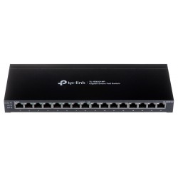 TP-Link TL-SG2016P network switch L2/L3/L4 Gigabit Ethernet (10/100/1000) Power over Ethernet (PoE) Black