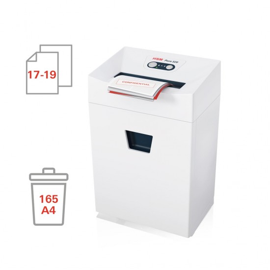 HSM Pure 320 shredder, 25 l, 5,8 mm