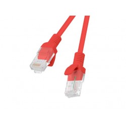 Lanberg PCU5-10CC-0200-R networking cable 2 m Cat5e U/UTP (UTP) Red