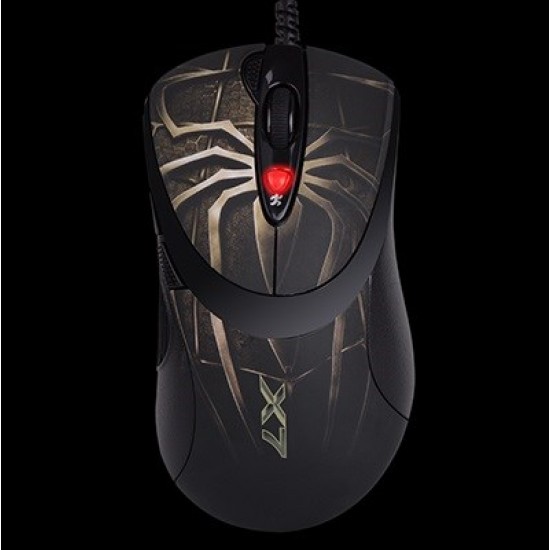 A4Tech Anti-Vibrate Laser Gaming XL-747H mouse USB Type-A 3600 DPI