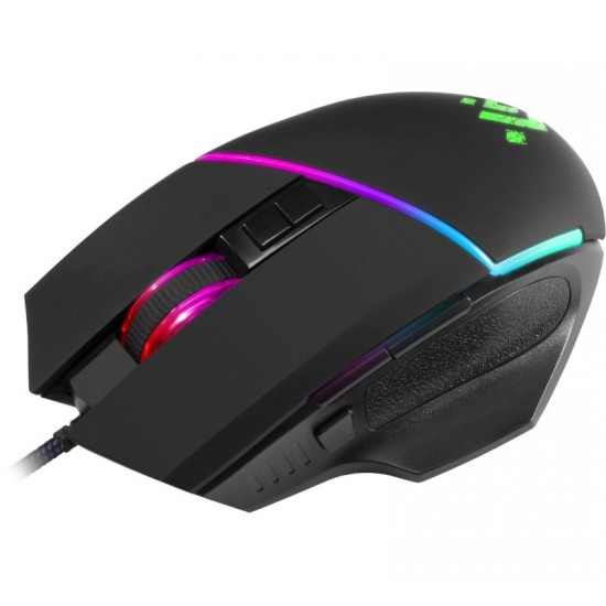 Gaming, optic, wired mouse  DEFENDER GM-880L WARFAME 12800dpi 8P RGB