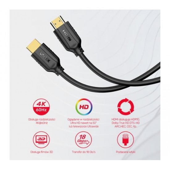 IBOX CABLE IKUTC100 USB-C PD100W 2M