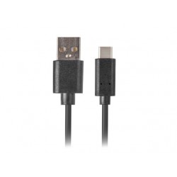 Lanberg CA-USBO-10CU-0005-BK USB cable 0.5 m USB 2.0 USB A USB C Black