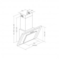 Akpo WK-4 Nero Eco 50 Wall-mounted White