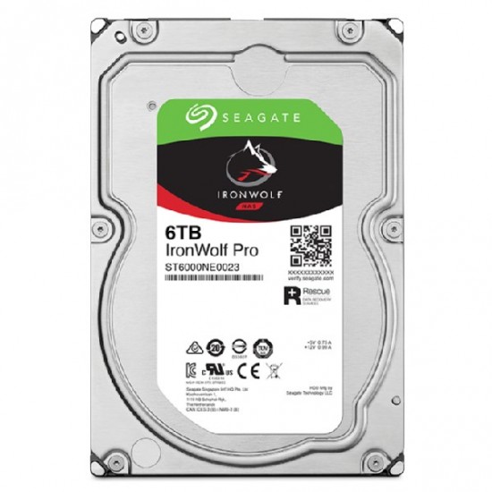 Seagate IronWolf Pro ST6000NT001 internal hard drive 3.5