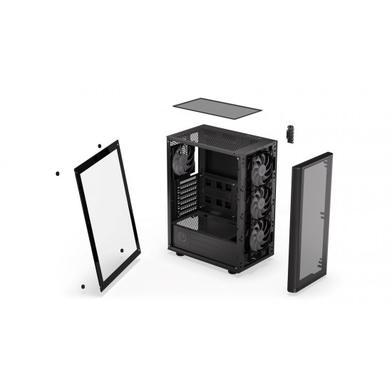 Obudowa Deepcool CH370 biała (R-CH370-WHNAM1-G-1)