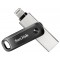 SanDisk iXpand USB flash drive 64 GB USB Type-A / Lightning 3.2 Gen 2 (3.1 Gen 2) Black, Silver