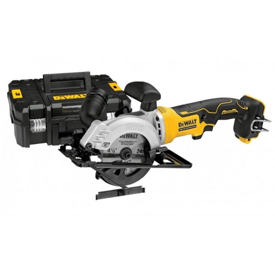 DEWALT DCS571NT-XJ portable circular saw 115 mm 18V T-STAK Black, Yellow