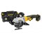 DEWALT DCS571NT-XJ portable circular saw 115 mm 18V T-STAK Black, Yellow