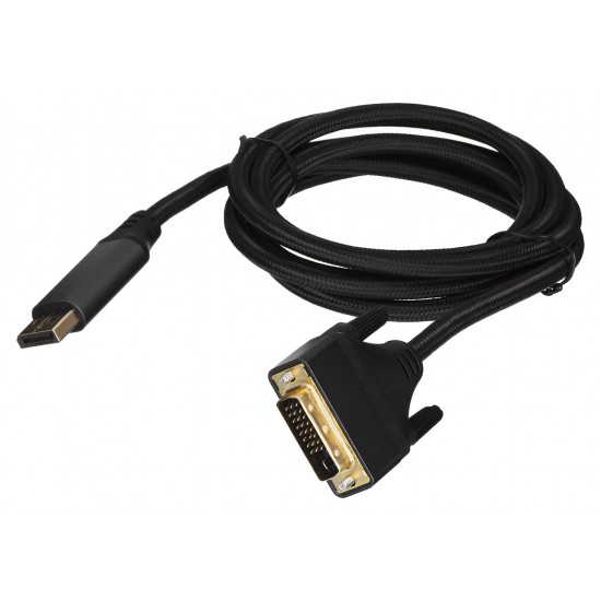 Gembird CC-DPM-DVIM-4K-6 video cable adapter 1.8 m DisplayPort DVI Black