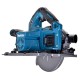 Makita HS004GZ01 portable circular saw Black, Blue, Metallic 6000 RPM