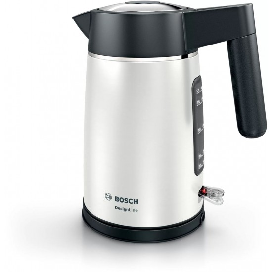 Bosch DesignLine electric kettle 1.7 L 2400 W Black, Silver