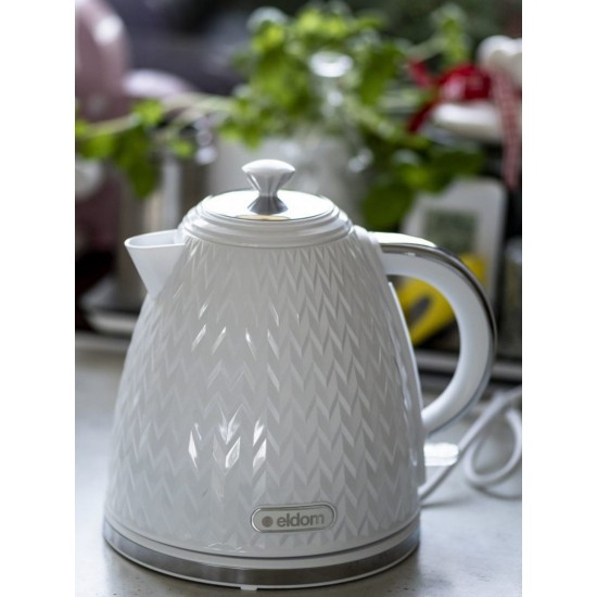 ELDOM C265B NELA electric kettle 1.7 L 2000 W White