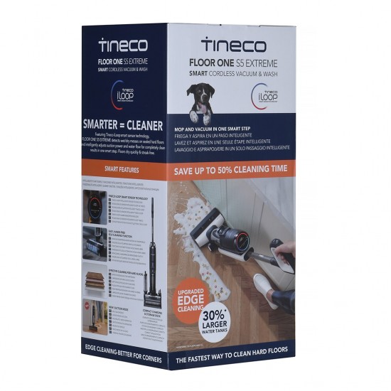 Tineco FLOOR ONE S5 Black, White Bagless