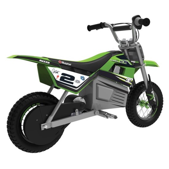 Razor Dirt Rocket SX350 McGrath electric scooter 1 seat(s) 22 km/h Black, Green, Grey, White