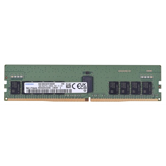 Samsung M393A2K43DB3-CWE memory module 16 GB 1 x 16 GB DDR4 3200 MHz ECC