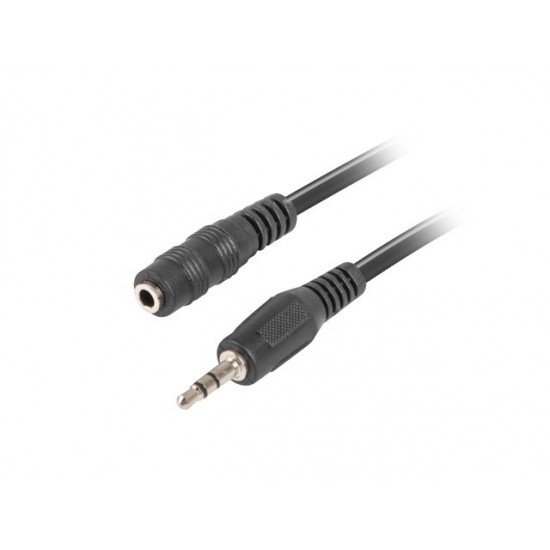 Lanberg CA-MJFJ-10CC-0050-BK audio cable 5 m 3.5mm Black