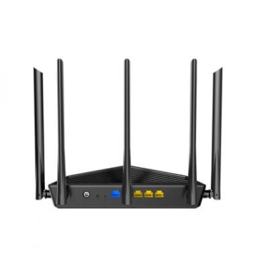 Tenda TX27 PRO wireless router Gigabit Ethernet Tri-band (2.4 GHz / 5 GHz / 6 GHz) Black