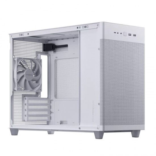 ASUS AP201 PRIME CASE TG WHITE Mini Tower