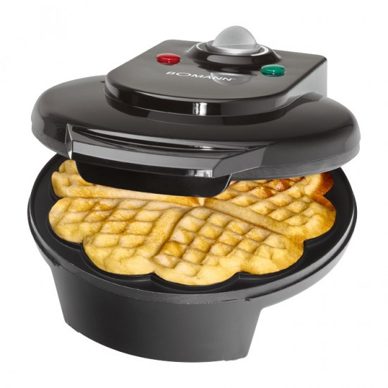 Bomann WA 5018 CB 1 waffle(s) 1200 W Black