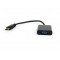 Gembird A-HDMI-VGA-04 video cable adapter 0.15 m VGA (D-Sub) HDMI Type A (Standard) Black