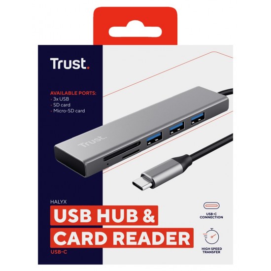 Hub USB HALYX 4-PORT USB-C HUB (24948)