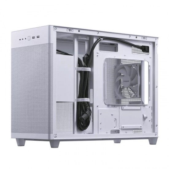 ASUS AP201 PRIME CASE TG WHITE Mini Tower