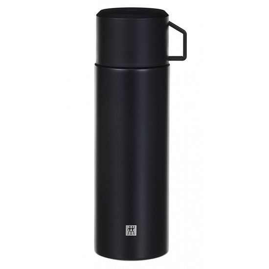 ZWILLING THERMO (39500-514-0) Thermo jug with a mug 1 liter Stainless steel Black