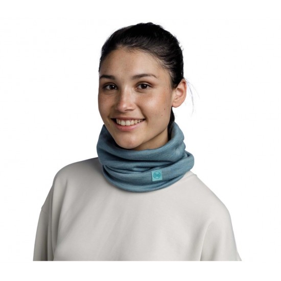 BUFF Multifunctional Sling MERINO HEAVYWEIGHT NECK WARMER SOLID POOL.