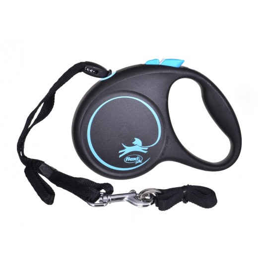 Flexi Black Design S 5 m Dog Retractable lead