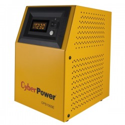 CyberPower CPS1000E uninterruptible power supply (UPS) Double-conversion (Online) 1 kVA 700 W 2 AC outlet(s)