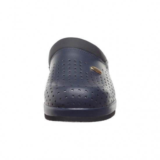 Scholl Clog Backguard - unisex clogs navy blue, size 42