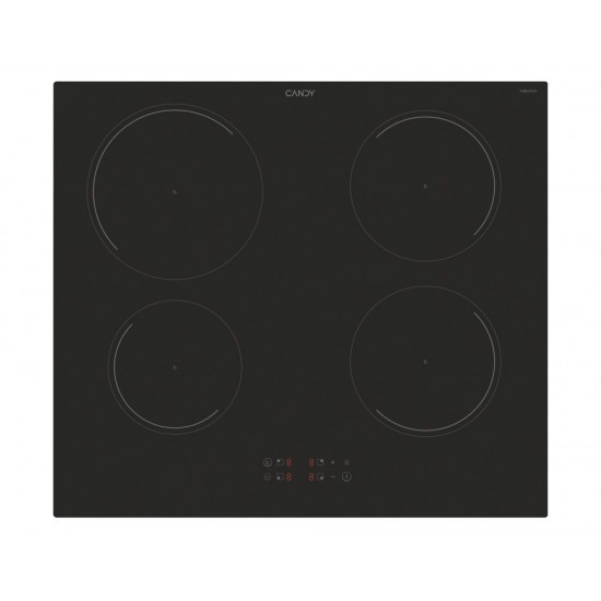 Candy Idea CI642CTT/E1 Black Built-in 59 cm Zone induction hob 4 zone(s)