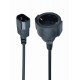 Gembird PC-SFC14M-01 power adapter IEC320 C14 -> SCHUKO (F) on a 15 cm cable