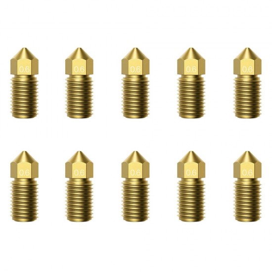 Nozzle 0.6mm for AnkerMake M5 3D Printer 10 pcs