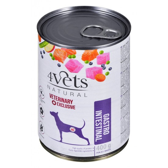 4VETS Natural Gastro Intestinal Dog - wet dog food - 400 g