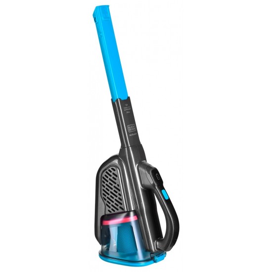 Black & Decker BHHV320J handheld vacuum Blue, Titanium Bagless