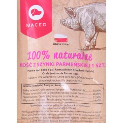 MACED Parma ham bone - dog chew - 330g