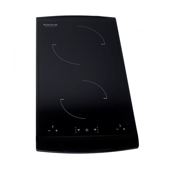 Taurus Darkfire Domino Black Countertop 31 cm Zone induction hob 2 zone(s)